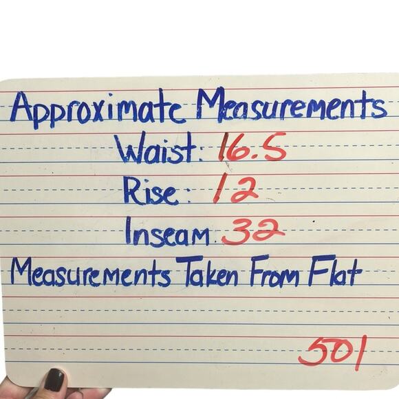 Levi's Original Straight Leg Button Fly 501 Jeans Size 34X36‎ - Picture 12 of 12